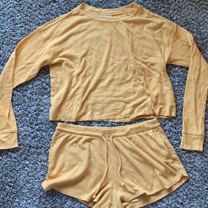 Matching Two Piece Pajama Set